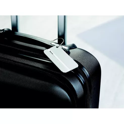 Aluminium luggage tag TAGGY