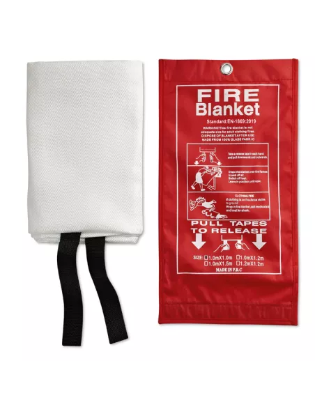 Fire blanket in pouch 100x95cm BLAKE