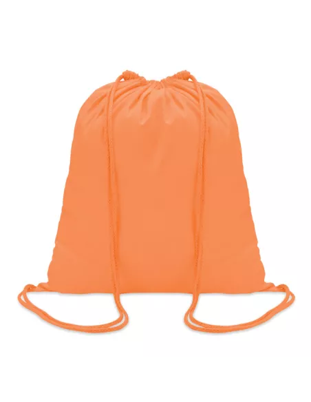 100gr/m² cotton drawstring bag COLORED