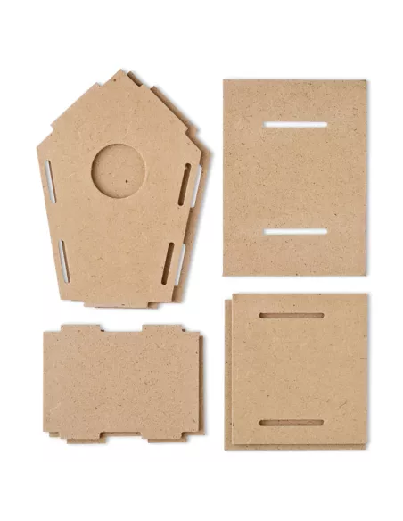 Caseta aglomerado para pájaros WOOHOUSE