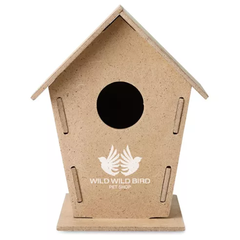 Wooden bird house WOOHOUSE