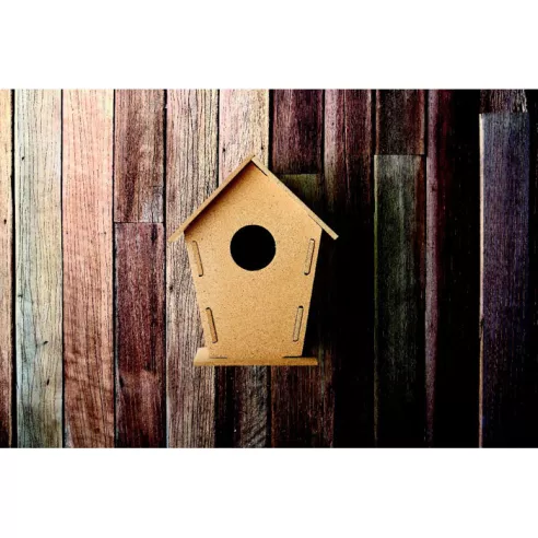Wooden bird house WOOHOUSE