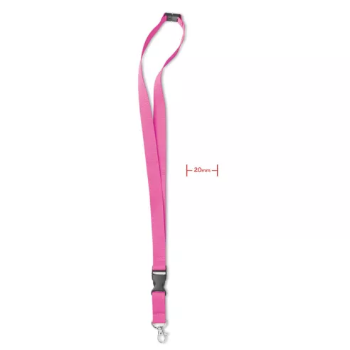 Lanyard mosquetón metal 20 mm LANY