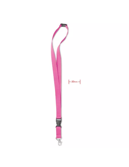 Lanyard mosquetón metal 20 mm LANY