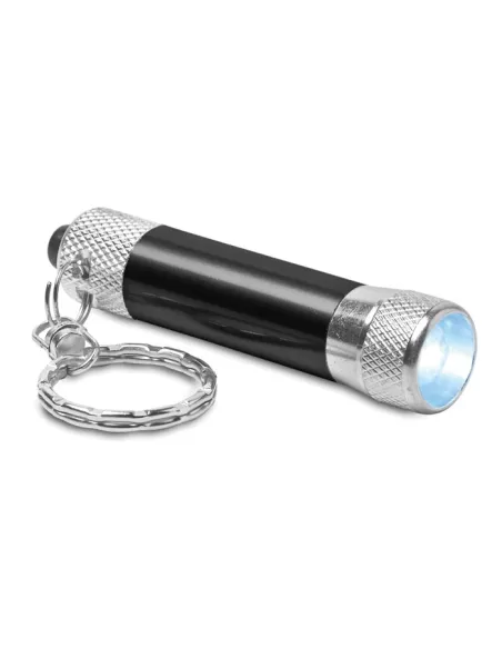 Aluminium torch with key ring ARIZO