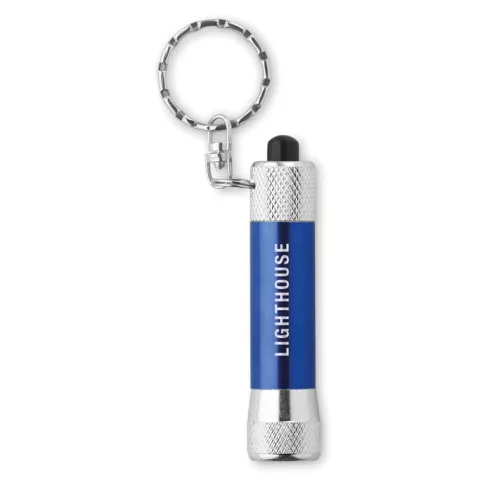 Aluminium torch with key ring ARIZO