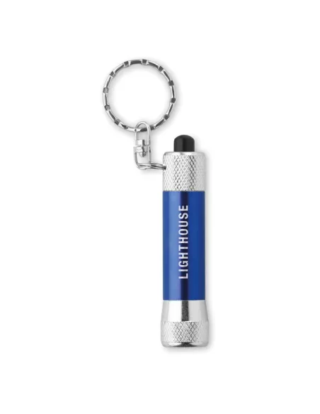 Aluminium torch with key ring ARIZO