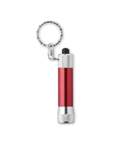 Aluminium torch with key ring ARIZO