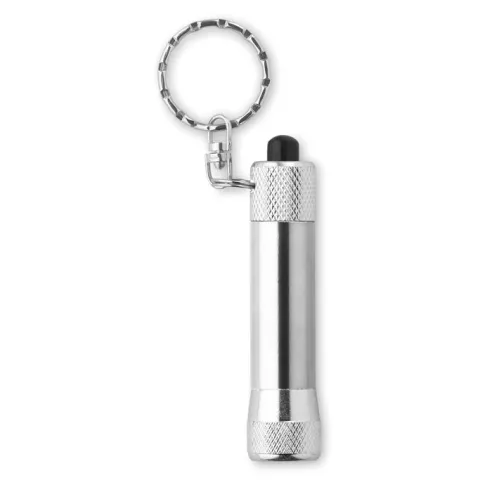 Aluminium torch with key ring ARIZO