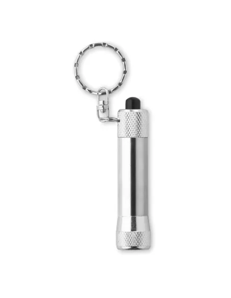 Aluminium torch with key ring ARIZO