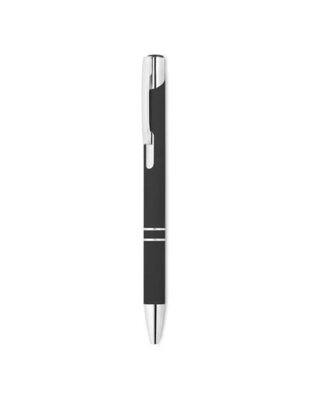Ball pen in rubberised finish AOSTA