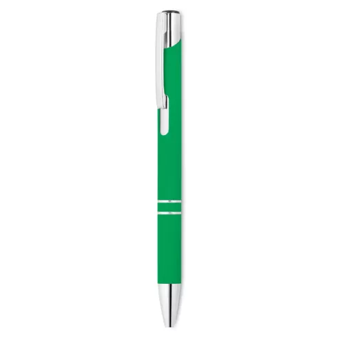 Ball pen in rubberised finish AOSTA