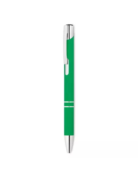 Ball pen in rubberised finish AOSTA