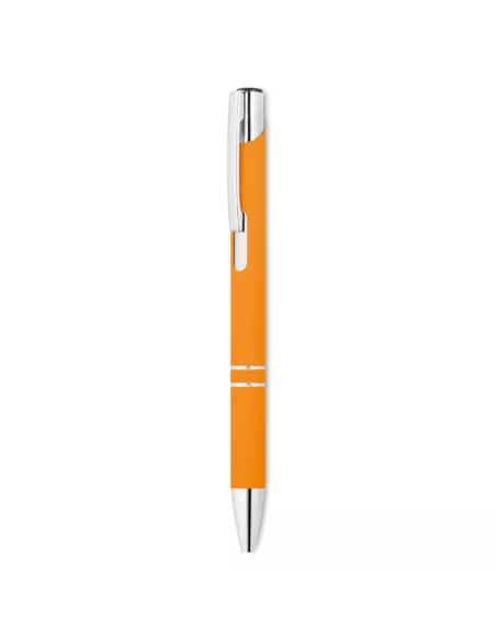Ball pen in rubberised finish AOSTA