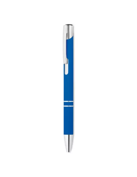 Ball pen in rubberised finish AOSTA