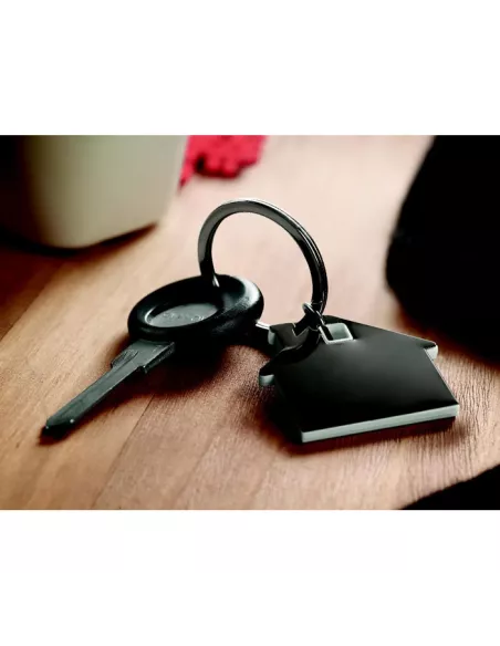 House shape plastic key ring IMBA