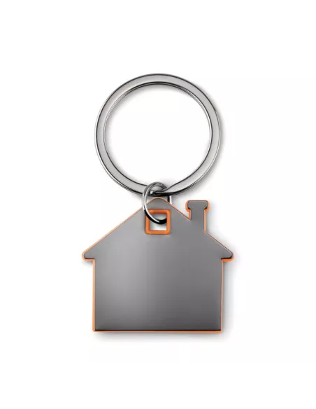 House shape plastic key ring IMBA