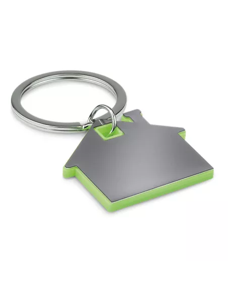 House shape plastic key ring IMBA