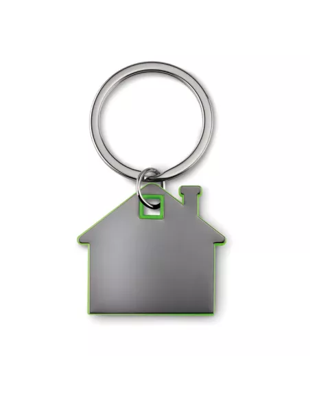 House shape plastic key ring IMBA