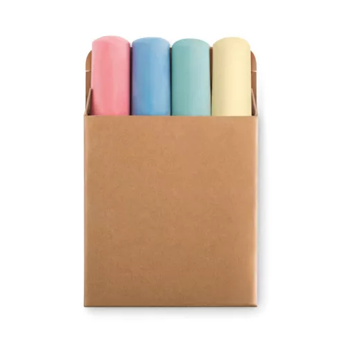 4 tizas de colores STREET