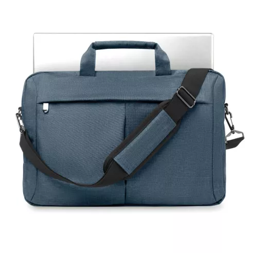 Laptop bag in 2 tone 360d STOCKHOLM