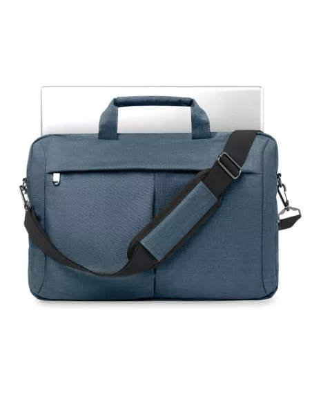 Laptop bag in 2 tone 360d STOCKHOLM