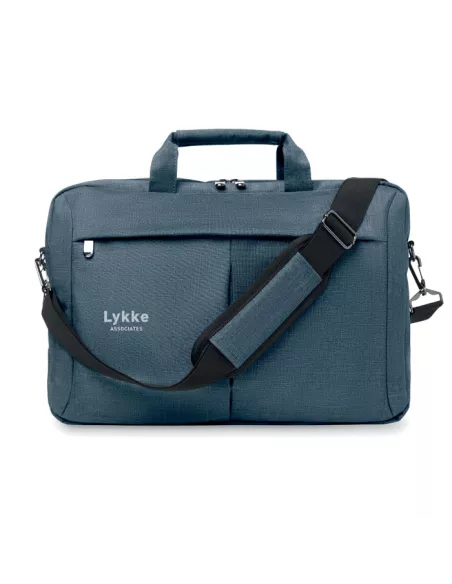 Laptop bag in 2 tone 360d STOCKHOLM