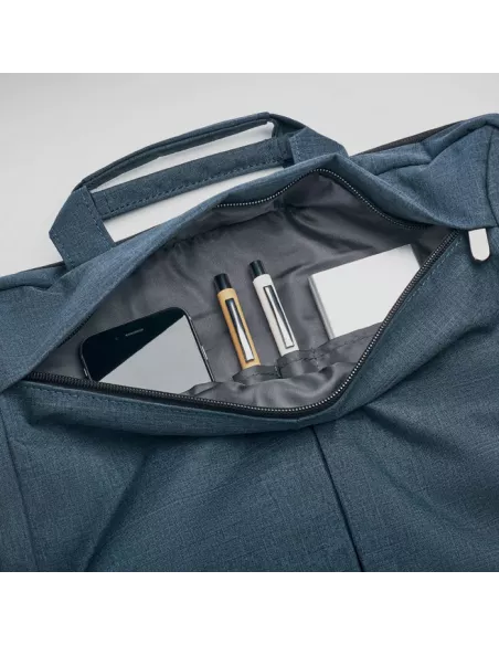 Laptop bag in 2 tone 360d STOCKHOLM
