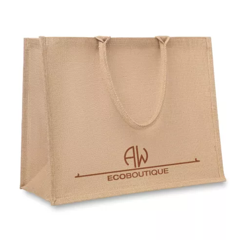 Bolsa de la compra en yute BRICK LANE