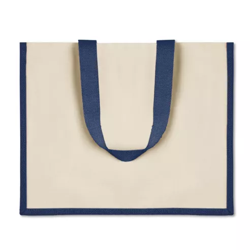 Jute and canvas shopping bag CAMPO DE FIORI
