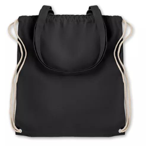 Mochila en canvas color y asas MOIRA