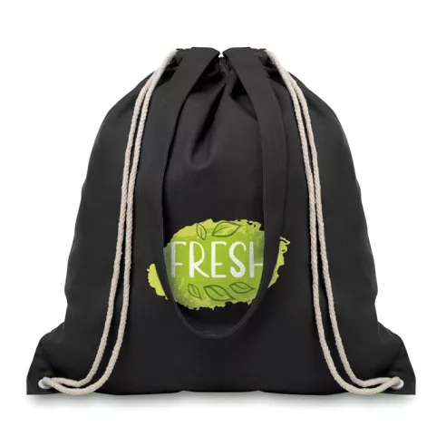 Mochila en canvas color y asas MOIRA
