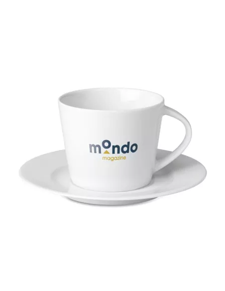Cappuccino cup and saucer PARIS