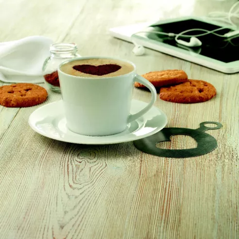 Taza capucciono con platito PARIS