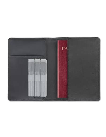 2 Tone passport holder SHIELDOC