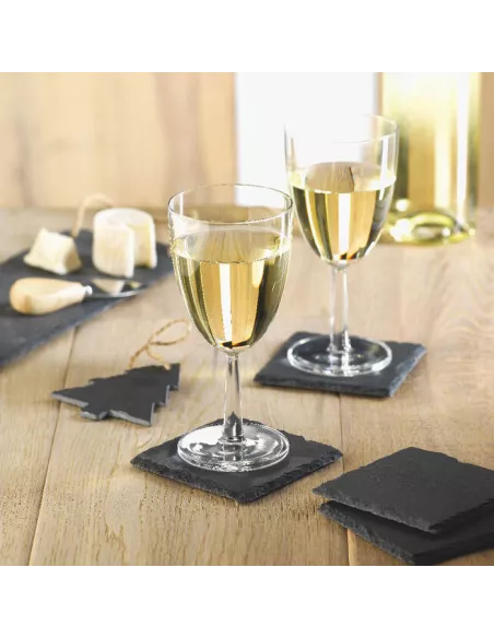 Slate coasters with EVA bottom SLATE4