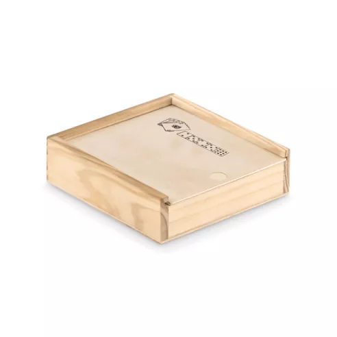 Cards and dices in box LAS VEGAS