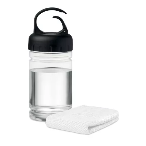 Cooling towel in PET bottle FRIS
