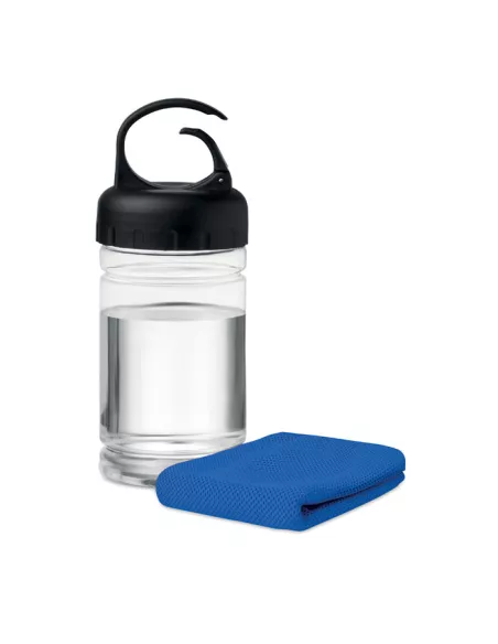 Cooling towel in PET bottle FRIS