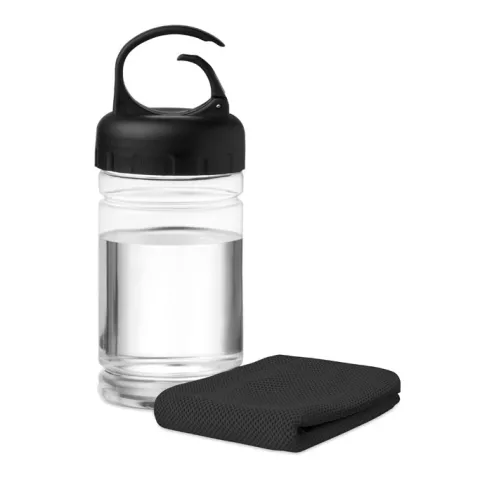 Cooling towel in PET bottle FRIS