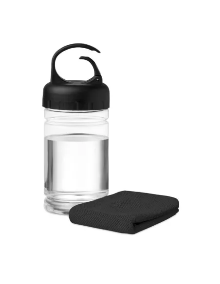 Cooling towel in PET bottle FRIS