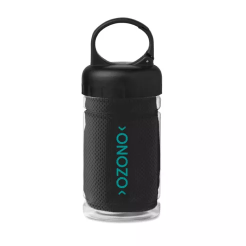 Cooling towel in PET bottle FRIS