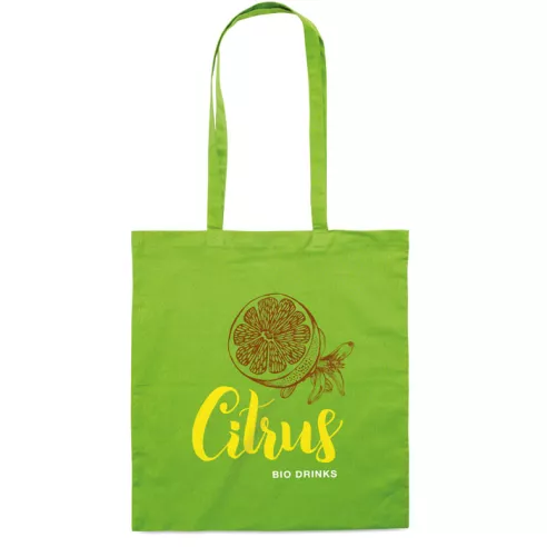 140gr/m² cotton shopping bag COTTONEL COLOUR +