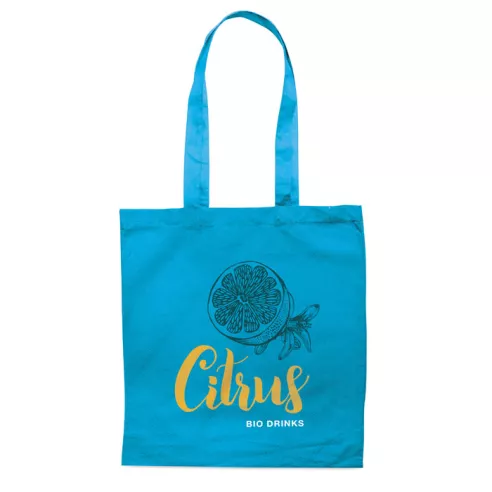 140gr/m² cotton shopping bag COTTONEL COLOUR +