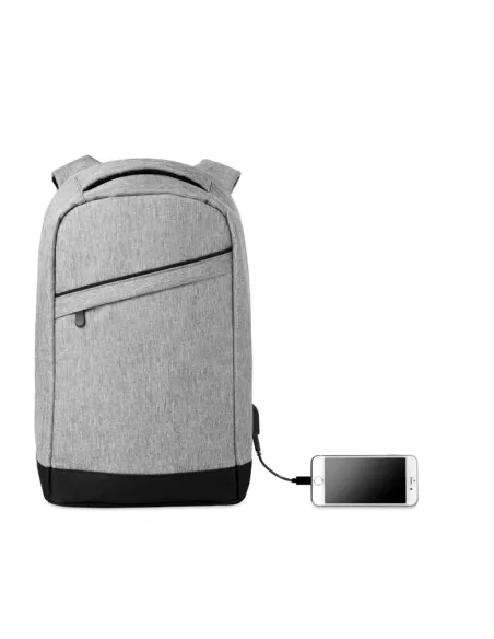 Mochila antirrobo jaspeada BERLIN