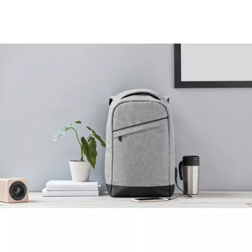 Mochila antirrobo jaspeada BERLIN