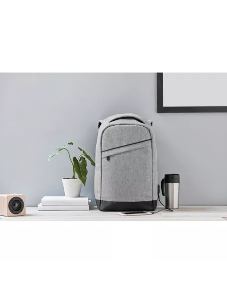 Mochila antirrobo jaspeada BERLIN