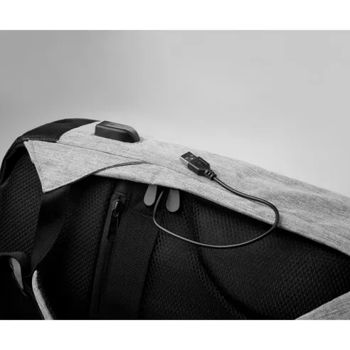 Mochila antirrobo jaspeada BERLIN