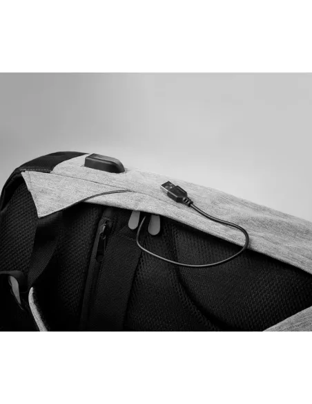 Mochila antirrobo jaspeada BERLIN