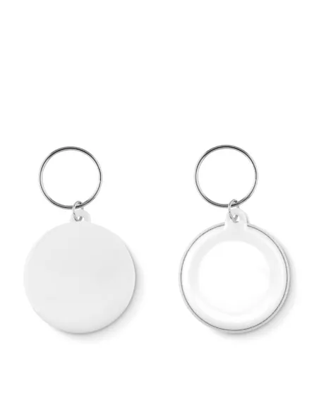 Small pin button key ring PIN KEY
